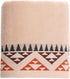Pidada Bath Towel Indian Geometric Pattern 100% Cotton Soft Absorbent Towels for Bathroom 1 Pack 27.6 x 55 Inch (Brown)
