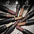 LUXAZA 6 PCS Brown Neutral Metallic Eyeshadow Stick Set, Champagne Cream Eye Shadow Pencil Crayon Brightener Highlighter Makeup Stick Kit, Hypoallergenic Waterproof Shimmer Eyeliner Make Up