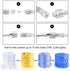 Brizled Warm White Rope Lights, 18ft 216 LED Rope Lights Waterproof, 120V Plugin Rope Lights Connectable with Clear PVC Tube, Indoor/Outdoor Decorative Rope Lights for Backyards Garden Patio Christmas