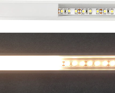 LightingWill 5-Pack 3.3ft/1M 9x23mm Silver U-Shape Internal Width 12mm LED Aluminum Channel System with Cover, End Caps and Mounting Clips Aluminum Extrusion for LED Strip Light Installations-U01S5