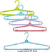 Extra Large Hangers Big Clothes Hangers Enlarge Adjustable Shoulder 16.4"-27.2" Drying Hanger 4 Pack Sturdy Hangers for Wide Polos Tops Cardigans Quilt Bath Towel Big and Tall Shirts 4 Colors Hanger