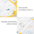 ZIGJOY Baby Swaddle Blanket Easy Adjustable Infant Swaddles Sleep Sack 100% Cotton Comfortable, Safe and Soft for Boy Girl 6-12 Months Babies (Dinosaur Pattern)
