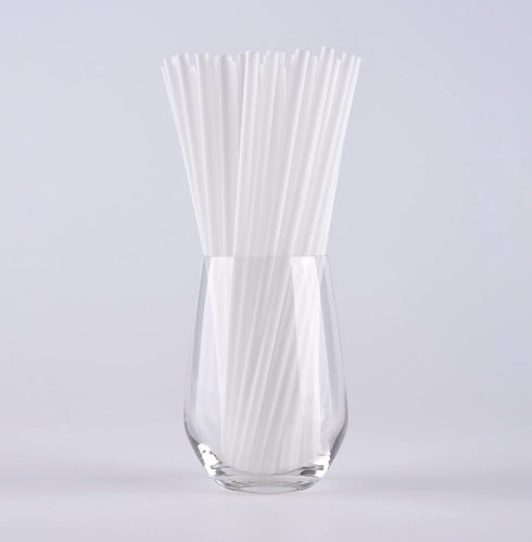 Perfect Stix Clear Jumbo 7.75 Inch Unwrapped Disposable Straws. Pack of 1000CT. Standard Size 7.75 x 0.23". Clear Color