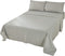 AKK Light Grey Twin Size Sheet Sets 14" Deep Pocket, Ultra Soft Brushed Microfiber Bedding Sheets Set of 3, Wrinkle Free Durable