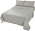 AKK Light Grey Twin Size Sheet Sets 14" Deep Pocket, Ultra Soft Brushed Microfiber Bedding Sheets Set of 3, Wrinkle Free Durable