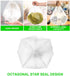 Small Clear Trash Bags FORID 2.6 Gallon Garbage Bags Wastebasket Bin Liners 220 Count Plastic Trash Bags for Bathroom Bedroom Office Garbage Can (220 count)