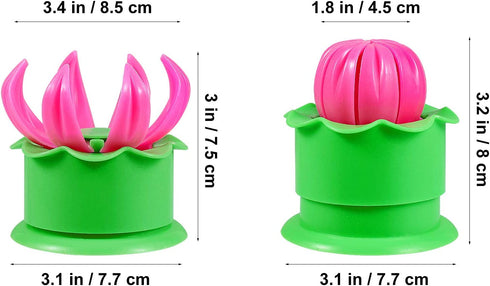 Cabilock Steamed Stuffed Bun Making Mold Pastry Pie Steam Bun Dumpling Maker Mould Cooking Tool Sets (Green)