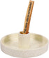 Palo Santo Holder, Ceramic Incense Burner for Palo Santo Wood or Scented Incense Stick, Beige