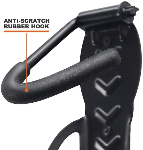 Wallmaster Bike Rack Garage Wall Mount Bicycles 2-Pack Storage System Vertical Bike Hook for Indoor