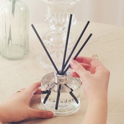 COCODOR Signature Reed Diffuser/Black Cherry / 6.7oz(200ml) / 1 Pack/Reed Diffuser, Reed Diffuser Set, Oil Diffuser & Reed Diffuser Sticks, Home Decor & Office Decor, Fragrance and Gifts