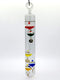 Glassic Gifts® Hanging Galileo Thermometer Glass Ornament