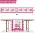 Nialnant Valentines Day Table Runner, Pink Truck Table Runners for Kitchen Family Dinner Table Holiday Farmhouse Home Valentines Day Decoration, Buffalo Check Heart Pattern - 13 x 72 Inch