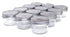 North Mountain Supply NMS-04-SV 4 Ounce Regular Mouth Mason Canning Jars - with Silver Metal Safety Button Lids - Case of 12