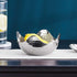 Elegance Hammered 6-Inch Stainless Steel Bowl, 6" x 6" x 3"