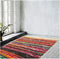 Multi Color Chindi Rag Rug 4X6' | Hand Woven Rug & Reversible Rug | Living Room Rugs | Kitchen Rugs | Cotton Rag Rug 48x72 inch | Rustic Rug | Cotton Rug | Runner Rugs (Mustard Colour)
