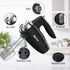 5-Speed 200W Electric Hand Mixer,with Eject Button,4 Stainless Steel Attachments(Beaters and Dough Hooks),for Whipping Cake, Cream,Dough,Cookies,Black