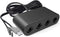 Gamecube Adapter for Nintendo Switch Gamecube Controller Adapter and WII U and PC, Super Smash Bros Gamecube Controller Adapter. Support Turbo and Vibration Features with 180cm Long Cable