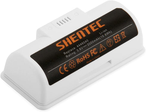 Shentec 3.6V 3000mAh Replacement Battery Compatible with iRobot Braava Jet 240 Floor Mopping Robots, Li-ion 3.6V Battery