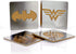 DC Comics Superhero Logo 4-Piece Coaster Set | Batman, Superman, Wonder Woman & The Flash Laser-Cut Justice League Logos - Sturdy, Unique Cork & Ceramic Design - Great Gift Idea