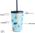 Simple Modern Disney Water Bottle for Kids Reusable Cup with Straw Sippy Lid Insulated Stainless Steel Thermos Tumbler for Toddlers Girls Boys 12oz Tumbler Frozen: Snowy Playtime