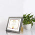 Edenseelake 4 Packs 8.5 x 11 Picture Frame, Rustic 8.5x11 Photo Frames for Wall Mounting and Tabletop Decoration, Grey