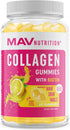 Collagen Gummies (200MG) with Biotin (2,500MCG) Vitamin C, E & Zinc | Lemon Flavor | Anti Aging, Hair Growth, Skin, Strong Nails | Hydrolyzed Collagen Protein Supplements | 60 Non-GMO Gummy Vitamins