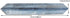 AILUER Blue and Grey Table Runner,Abstract Modern Art Burlap Table Runners for Table Dresser Runner Farmhouse Style for Dinner Party Holidays Home Decoration (Blue Grey, 13"x 71")