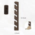 Keletop Hat Rack for Wall Baseball Cap Organizer Hanger (2 Pack) Modern Wooden Hat Holder Wall-Mounted Caps Display for Closet Door Bedroom Entryroom Laundry