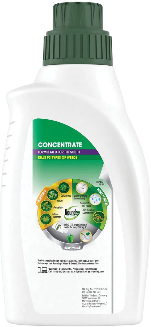 Roundup For Lawns Concentrate (Southern) - 32oz