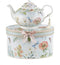 Delton 9.5 x 5.6" Porcelain Tea Pot in Gift Box, Dragonfly