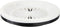 Trenton Gifts 10-Inch Reusable Plastic Paper Plate Holders, Picnic Supplies (12 Set - Black/White)