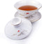 Gaiwan White Porcelain Large 500ml Teacup Sancai Tea Cup Set Lid Sun Beautiful Mountain (16oz large)