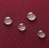 Biscaynebay Textured Fabric Round Tablecloths 60 Inches in Diameter, Burgundy Water Resistant Tablecloths for Dining, Kitchen, Wedding, Parties etc. Machine Washable