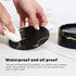 Coasters for Drinks, 6 Pieces / Set of Leather Gold Coasters, Protect Your Desk from Spills, Very Suitable for Living Room, Coffee Table and Office Desk