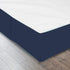 Nestl Pleated Bed Skirt, Easy Fit Bed Skirt, 14 Inch Tailored Drop Bed Skirt, Soft Double Brushed Premium Microfiber Ruffle Bed Skirt, Luxury Bedskirt, Hotel Bed Ruffle, King Bed Skirt Dark Blue