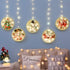 AODINI Christmas Lights, LED String Lights with 8 Flash Modes and 2 Charging Modes (Battery Charging-USB Charging), Christmas Decorations for Xmas Gate Party Indoor Outdoor - Christmas Decor