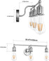 Aipsun Bathroom Light Fixtures Chrome Vanity Lighting Fixtures 3 Light Farmhouse Bathroom Vanity Lights (Exclude Bulb)