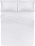 Utopia Bedding Queen Sheet Set - Jersey Knit Sheets 4 Piece Queen Jersey Sheet Set Cotton Jersey Sheets Soft T-Shirt Stretchy Sheets (Queen, White)