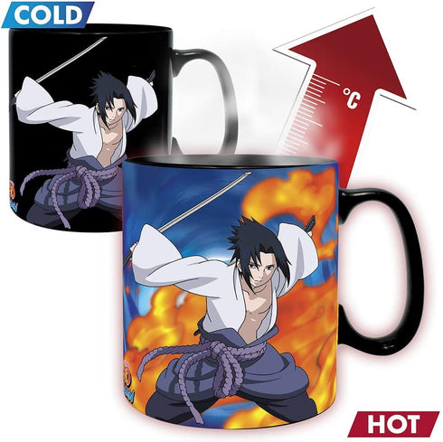 ABYstyle - Naruto Mugs (Naruto & Sasuke Magic Mug Set)