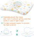Baby Pillows for Sleeping, Baby Head Shaping Pillows Prevent Flat Head Newborn Pillow, Memory Foam Toddler Pillow with Cotton Pillowcase for 3-36 Months Baby?Fox?