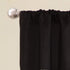 Lush Decor Night Sky Curtain Valance (Single Panel), Black and Gray