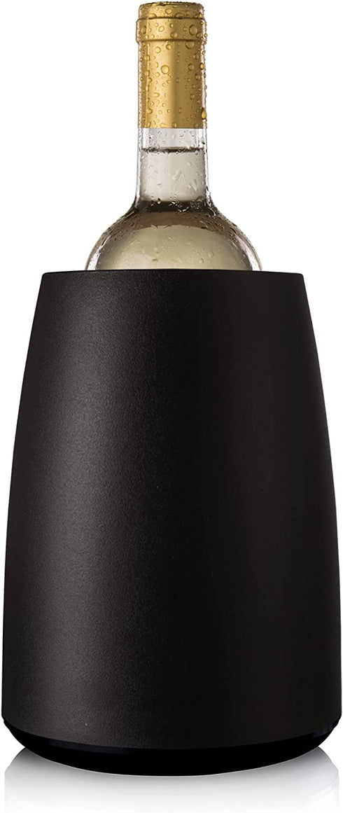 Vacu Vin Rapid Ice Elegant Wine Cooler - Black