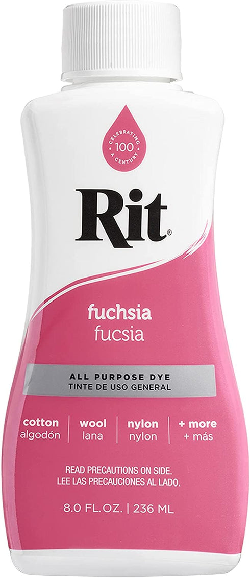 Rit All-Purpose Liquid Dye, Fuchsia