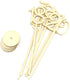 LepoHome 20pcs Table Numbers, 1 to 20 Wood Wedding Table Numbers with Sturdy Holder Base for Party Home Decoration