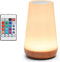 AMEXI Table lamp, Touch Sensor Bedside lamp + dimmable Warm White Light,Used in lamp for Kids Room Room ,Corridor, Living Room USB Rechargeable Night Light (Beige)