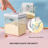 Formula Dispenser Container with Scraper Pop Up Food Container Airtight 600g 1700ml - Updated Design, Rectangle