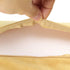 SKYZONAL Half Moon Bolster Pillow for Legs Back Neck Lumbar Spine Knee Pain Relief Memory Foam Support Pillow (Yellow)