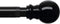 HOSKO Telescoping Curtain Rods for 28 to 60 Inches - 1 Inch Curtain Rods for Windows, Suit for Kitchen, Living Room, Bedroom(Brackets Included)