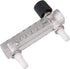 CNBTR LZQ-3 0-10 LPM Tube Type Acylic Flowmeter Gas 8mm Hose Fitting Oxygen Flowmeter Regulator Flow Meter