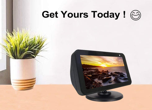 Stand for Echo Show 5 (1st Gen and 2nd Gen) by AutoSonic, Compatible with Alexa Show 5, Magnetic,Swivel and Tilt, Black